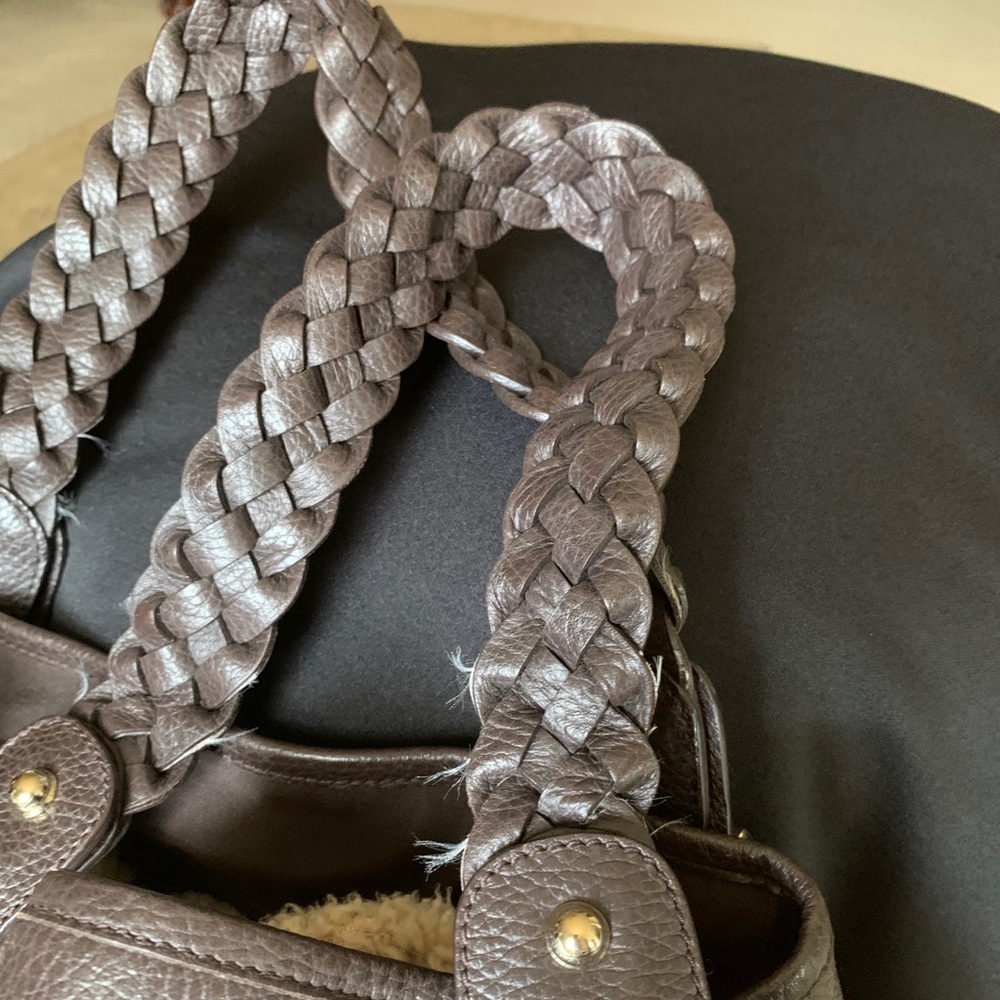 GUCCI Brown Leather Tote Bag - Picture 12 of 14